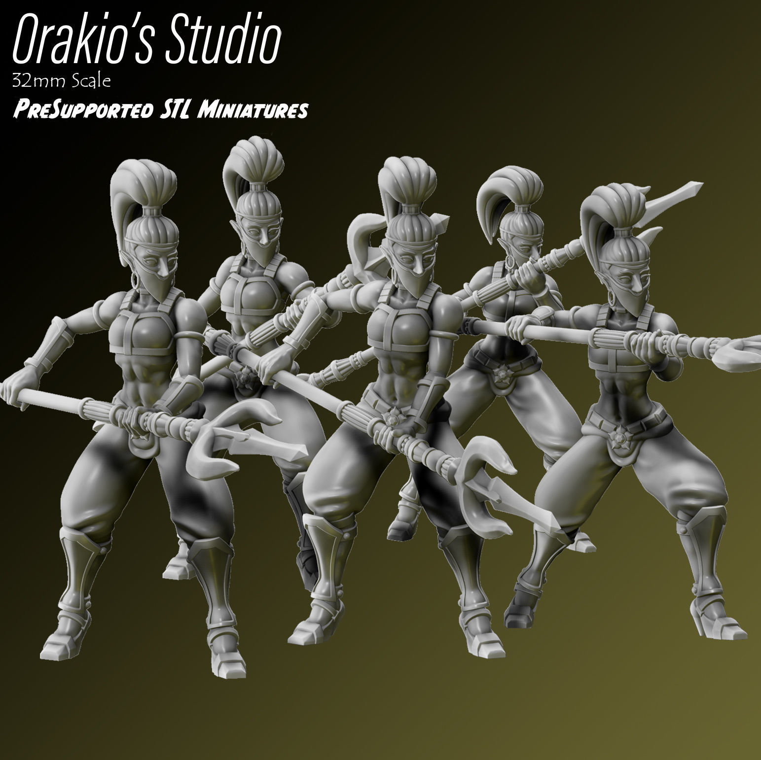 Desert Guards 3D print model_1