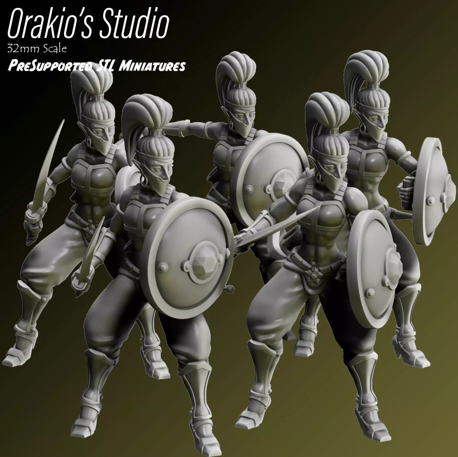 Desert Guards 3D print model_0