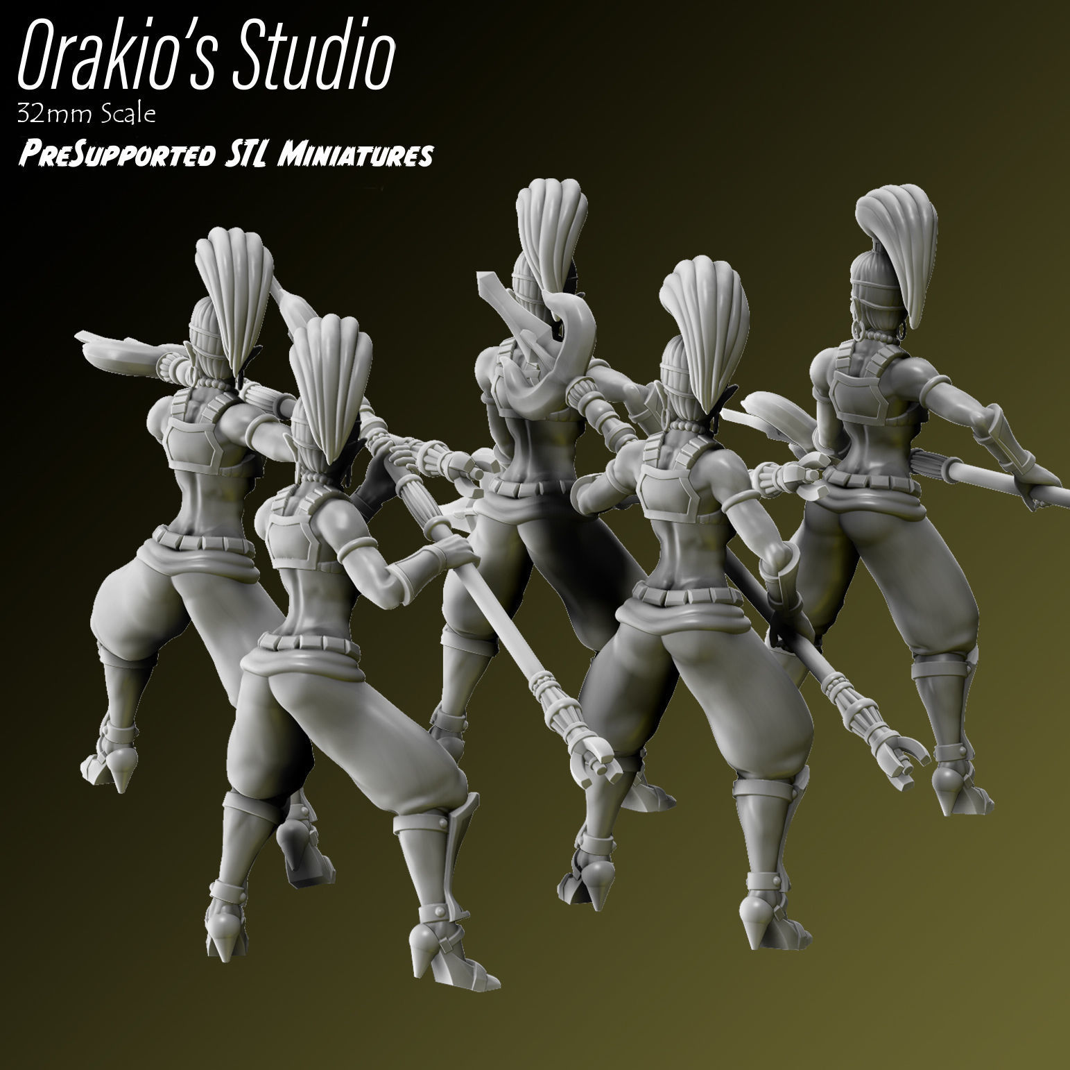 Desert Guards 3D print model_3