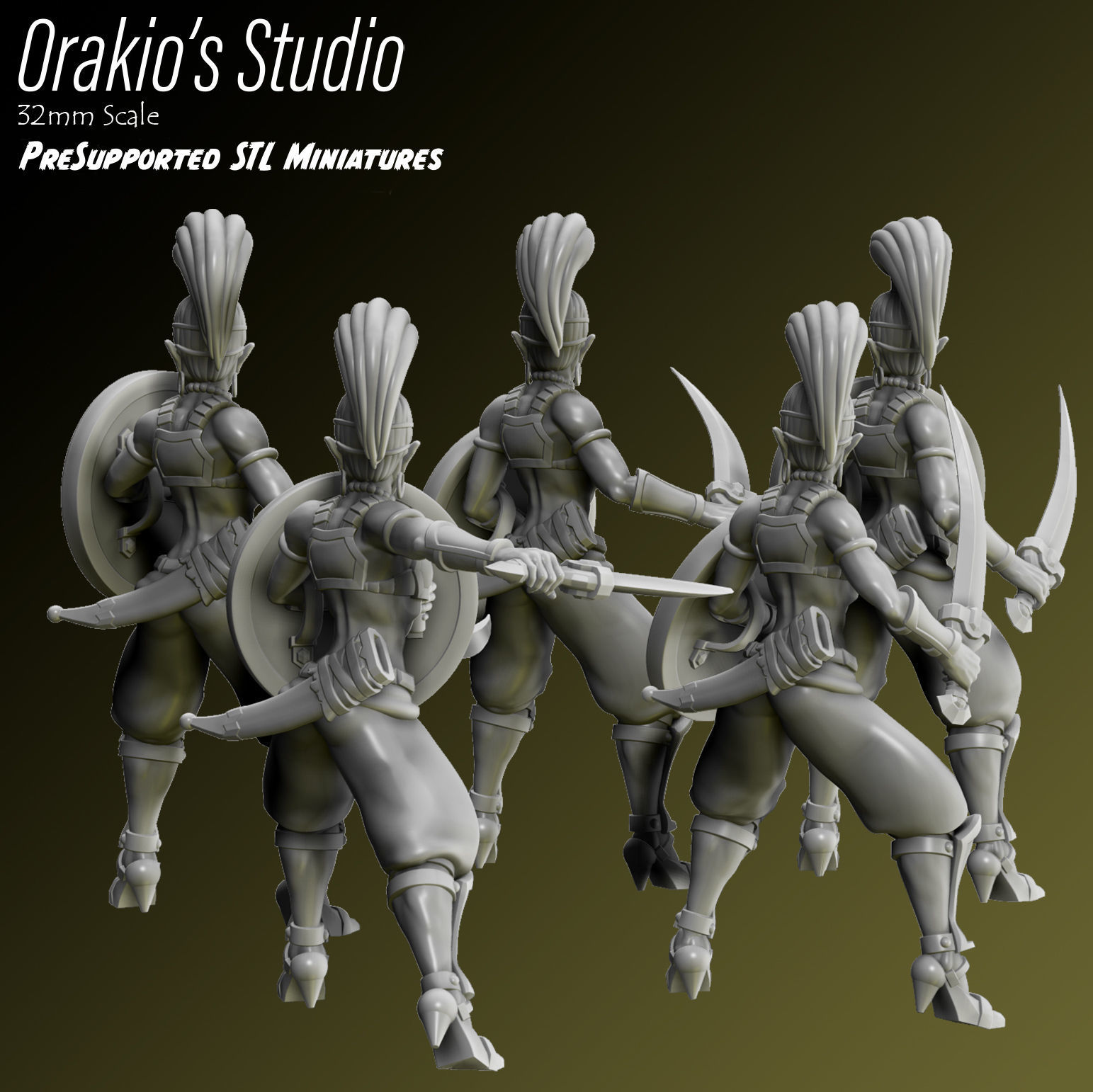 Desert Guards 3D print model_2