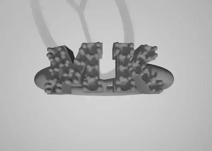 MK - Diamond Ring Initial Letters