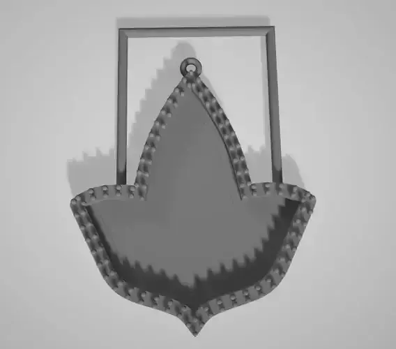 Leaf Diamond Bezel Pendant