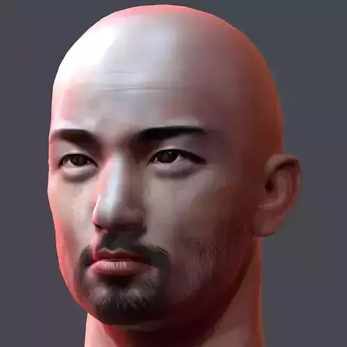 Male head Asian male head PBR Realistic Perfect Head Low-poly Low-poly 3D model Male head Asian male head PBR Realistic Perfect Head Low-poly Low-poly 3D model