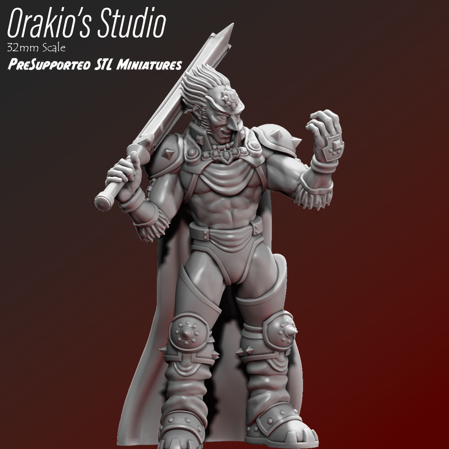 Desert Sorcerer 3D print model_2