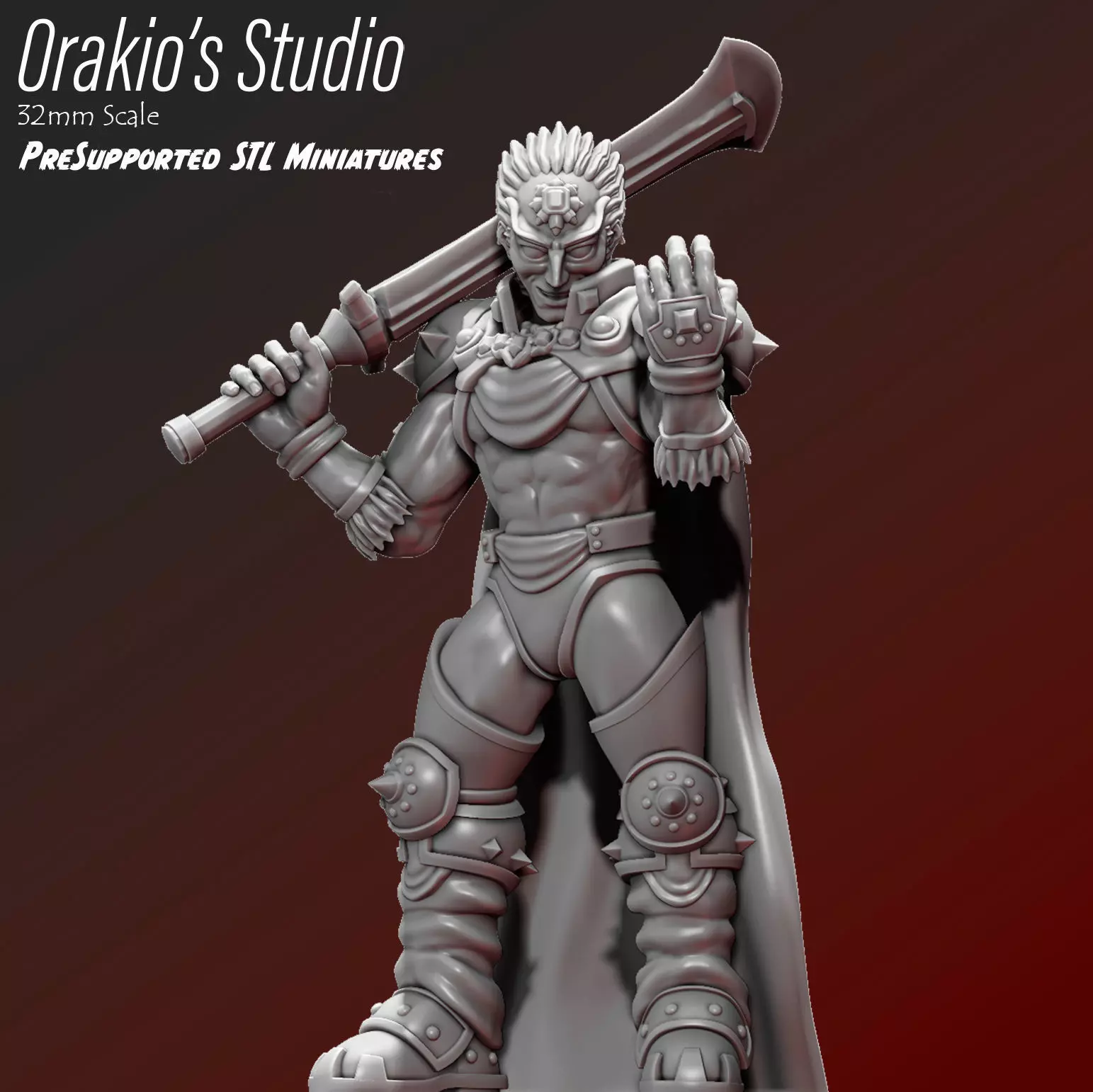 Desert Sorcerer 3D print model_0