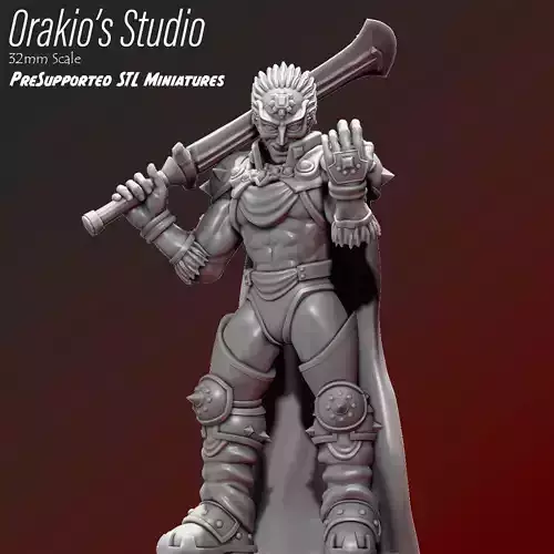 Desert Sorcerer 3D print model
