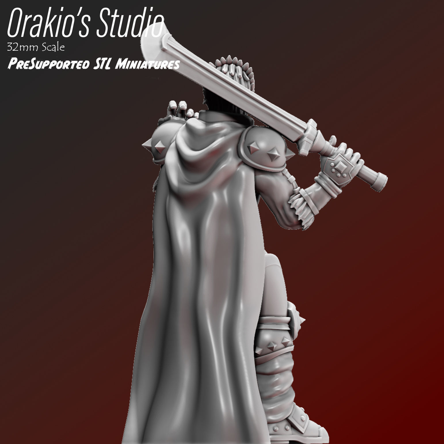 Desert Sorcerer 3D print model_1