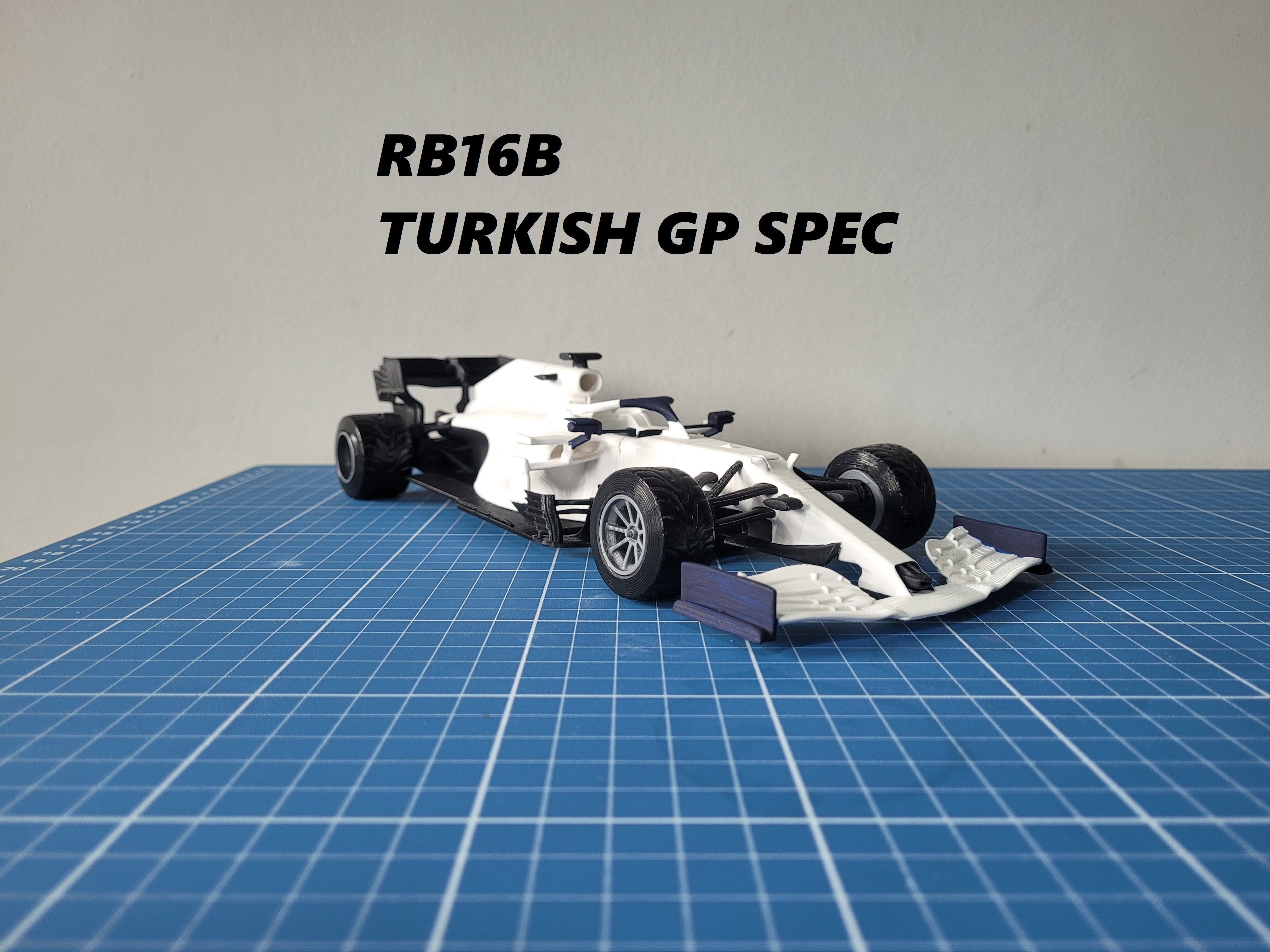3D PRINTABLE RED BULL 2021 F1 CAR - TURKISH SPEC 3D print model_4