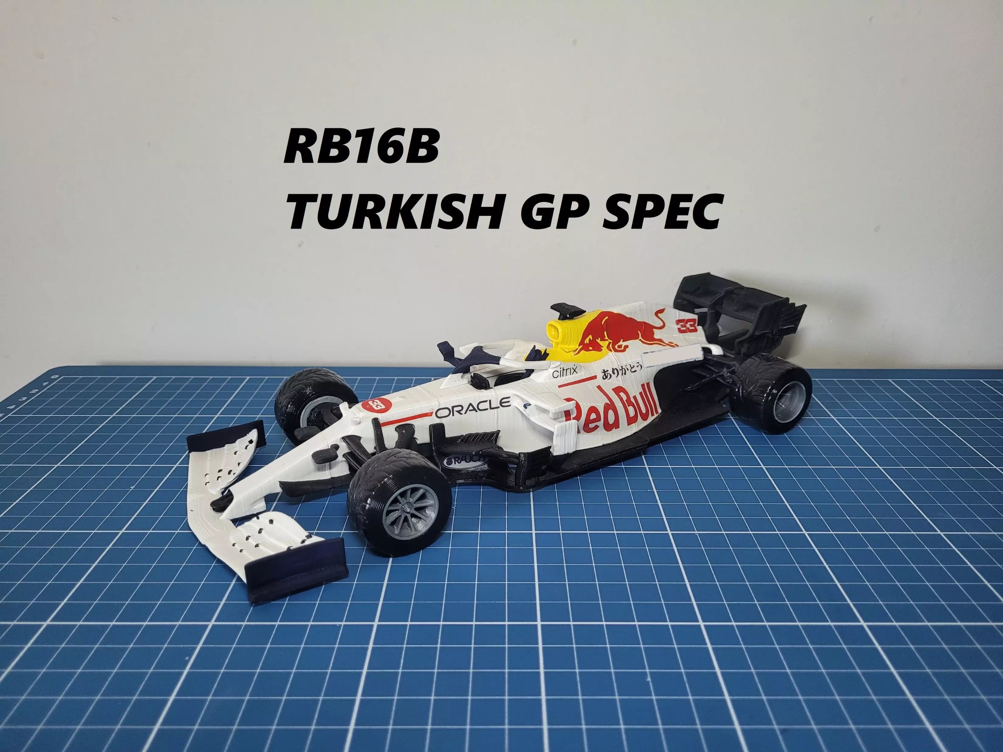 3D PRINTABLE RED BULL 2021 F1 CAR - TURKISH SPEC 3D print model_0