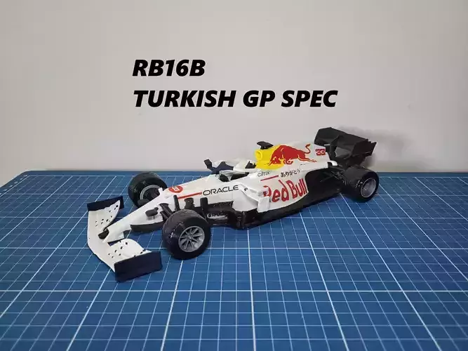 3D PRINTABLE RED BULL 2021 F1 CAR - TURKISH SPEC 3D print model