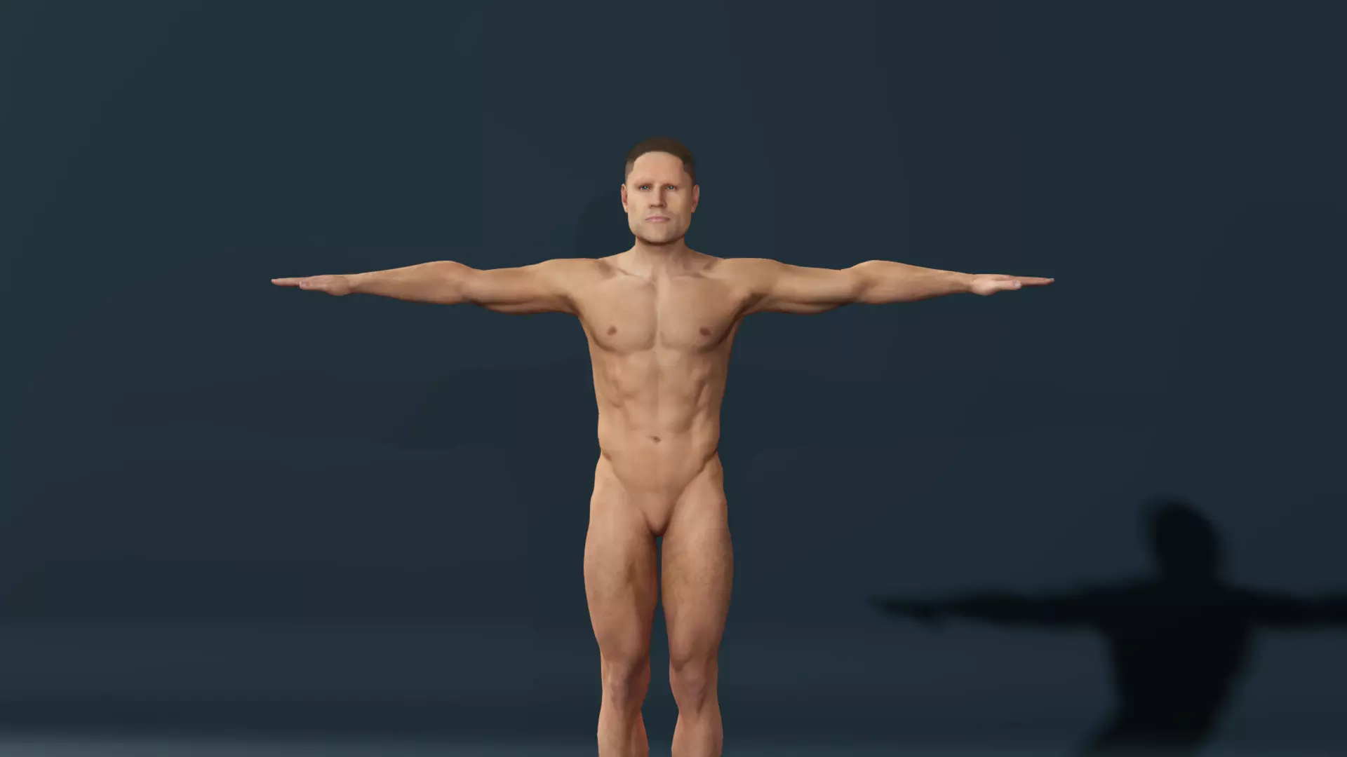 Realistic Character Men 3D model