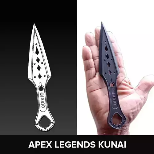 Apex legends 3d printable kunai