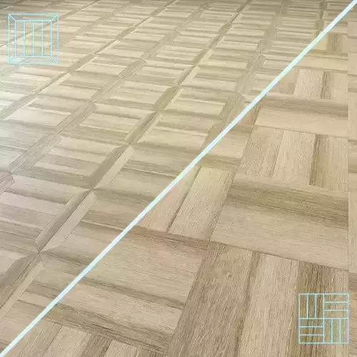 Parquet - Laminate - Wooden floor 2 in 1