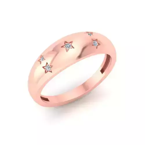 Earring Pendants And Ring Printable Model 3D print model 