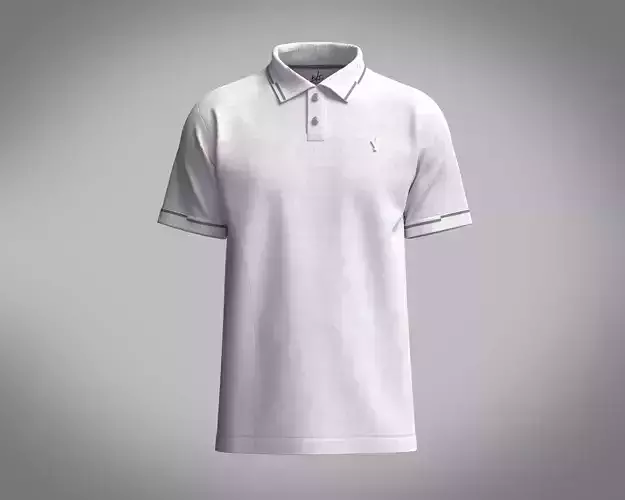 Polo Shirt-White