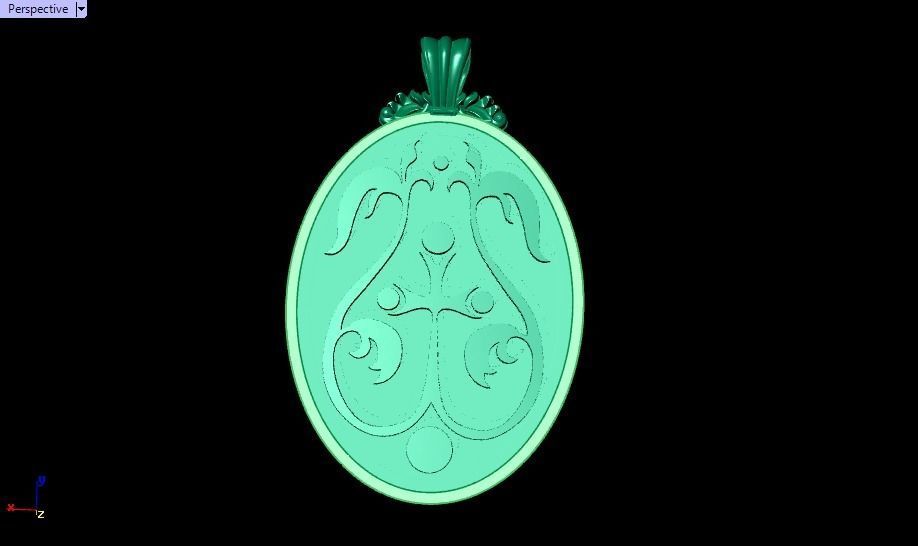 Jesus Christ pendant 3D print model_38