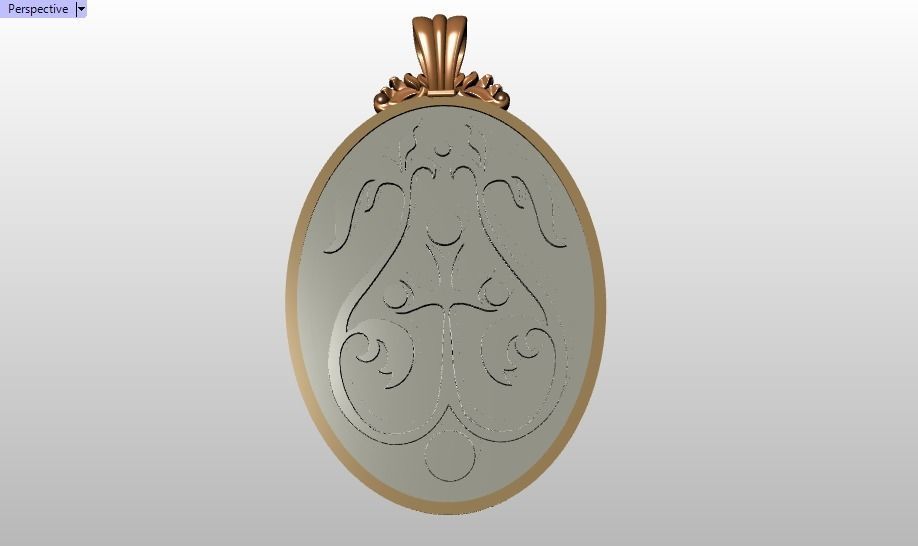 Jesus Christ pendant 3D print model_25