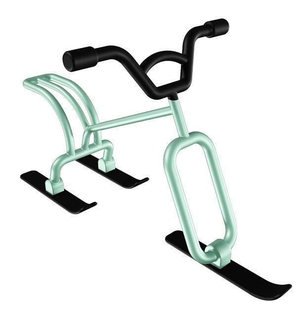 Infant Skating Bike 3D model_2