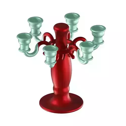Fancy Candle Holder 3D model