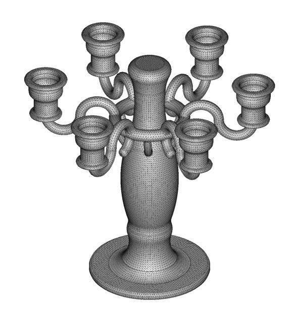 Fancy Candle Holder 3D model_3