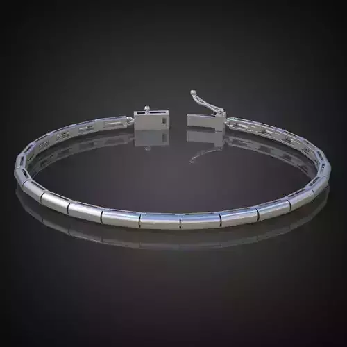 Exclusive Bracelet model 3D printable model 0018 3D print model
