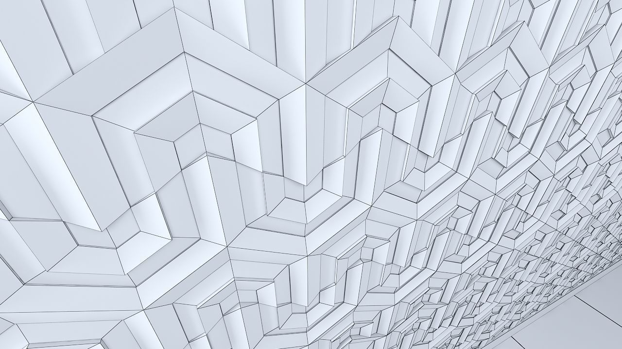 3d wall panel Free low-poly 3D model_5