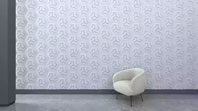 3d wall panel