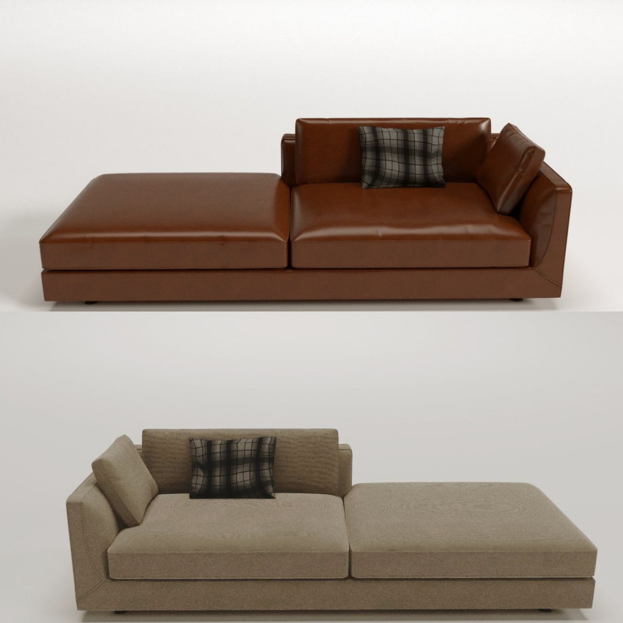modern sofa 3D model_1