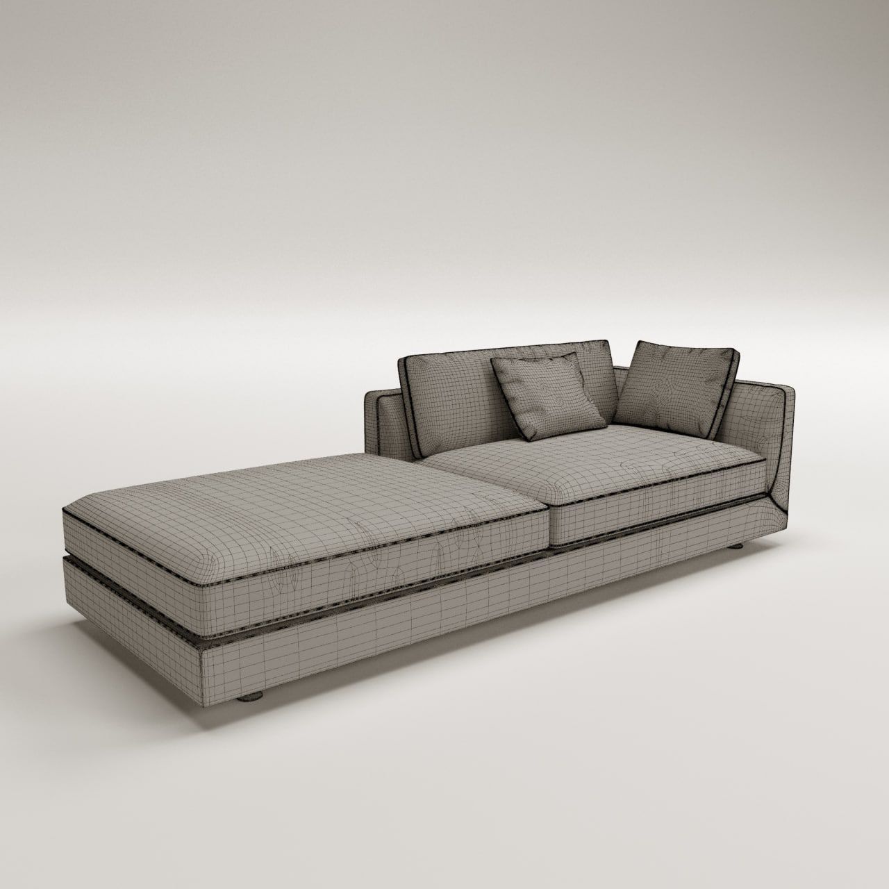 modern sofa 3D model_7