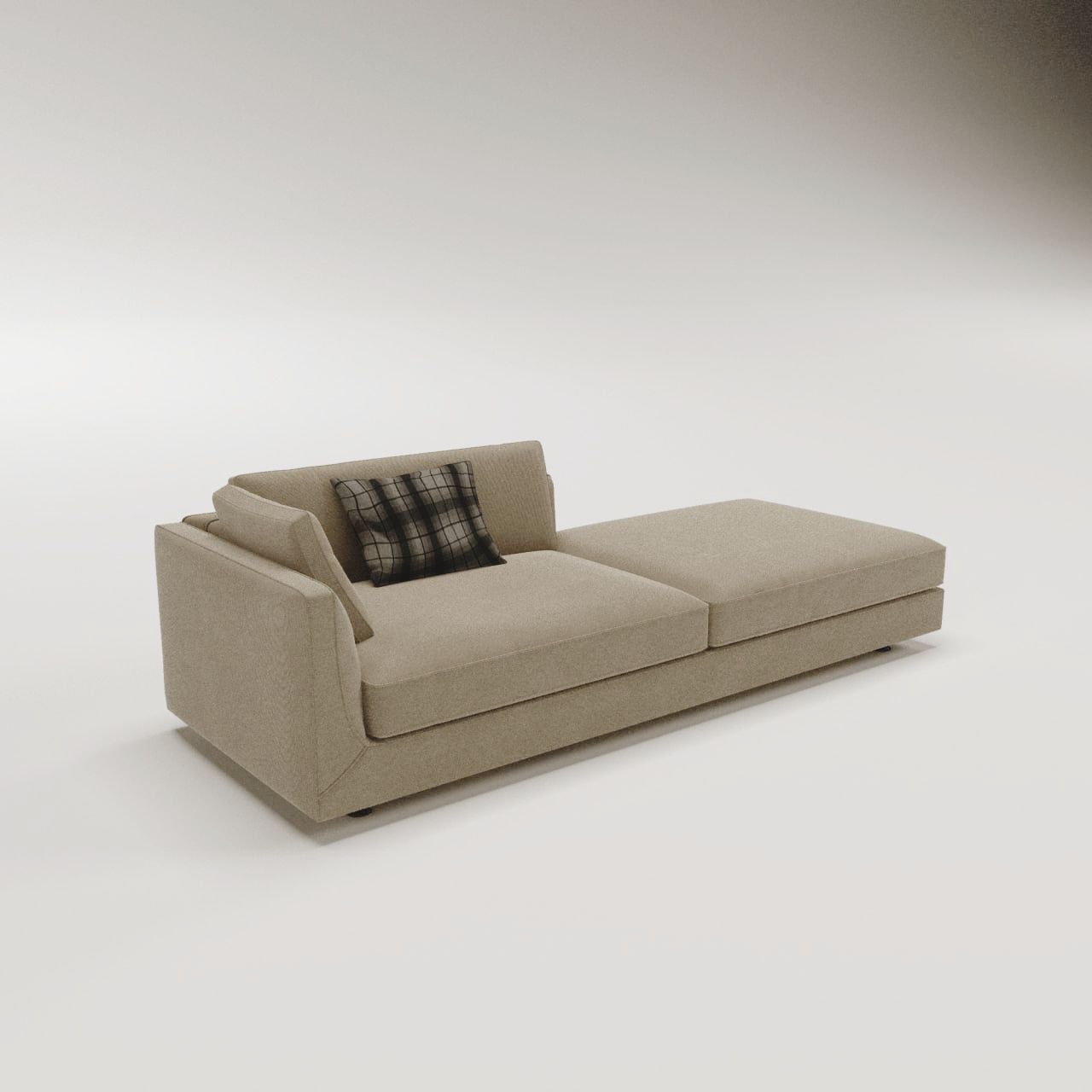 modern sofa 3D model_5