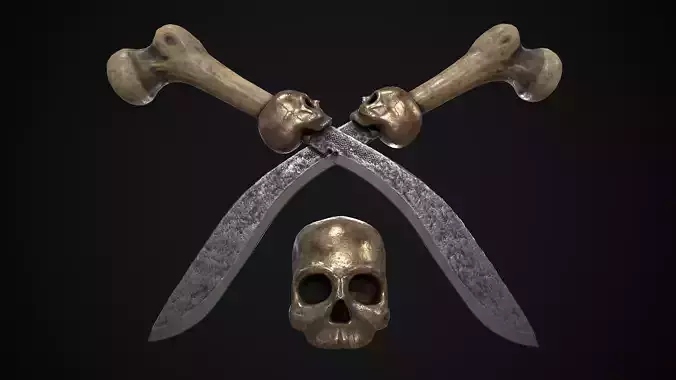 kukri pirate swords