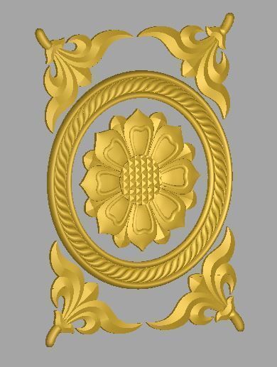 Furniture Appliques 5 3D model_7