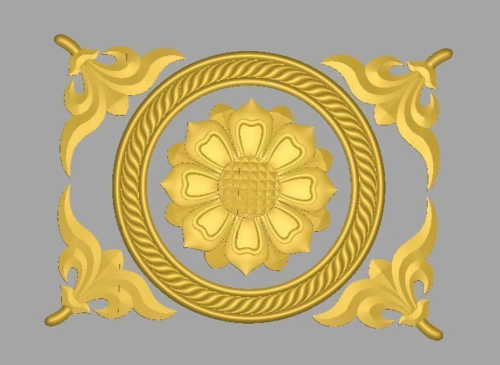 Furniture Appliques 5 3D model_9