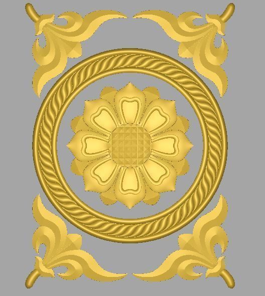 Furniture Appliques 5 3D model_5