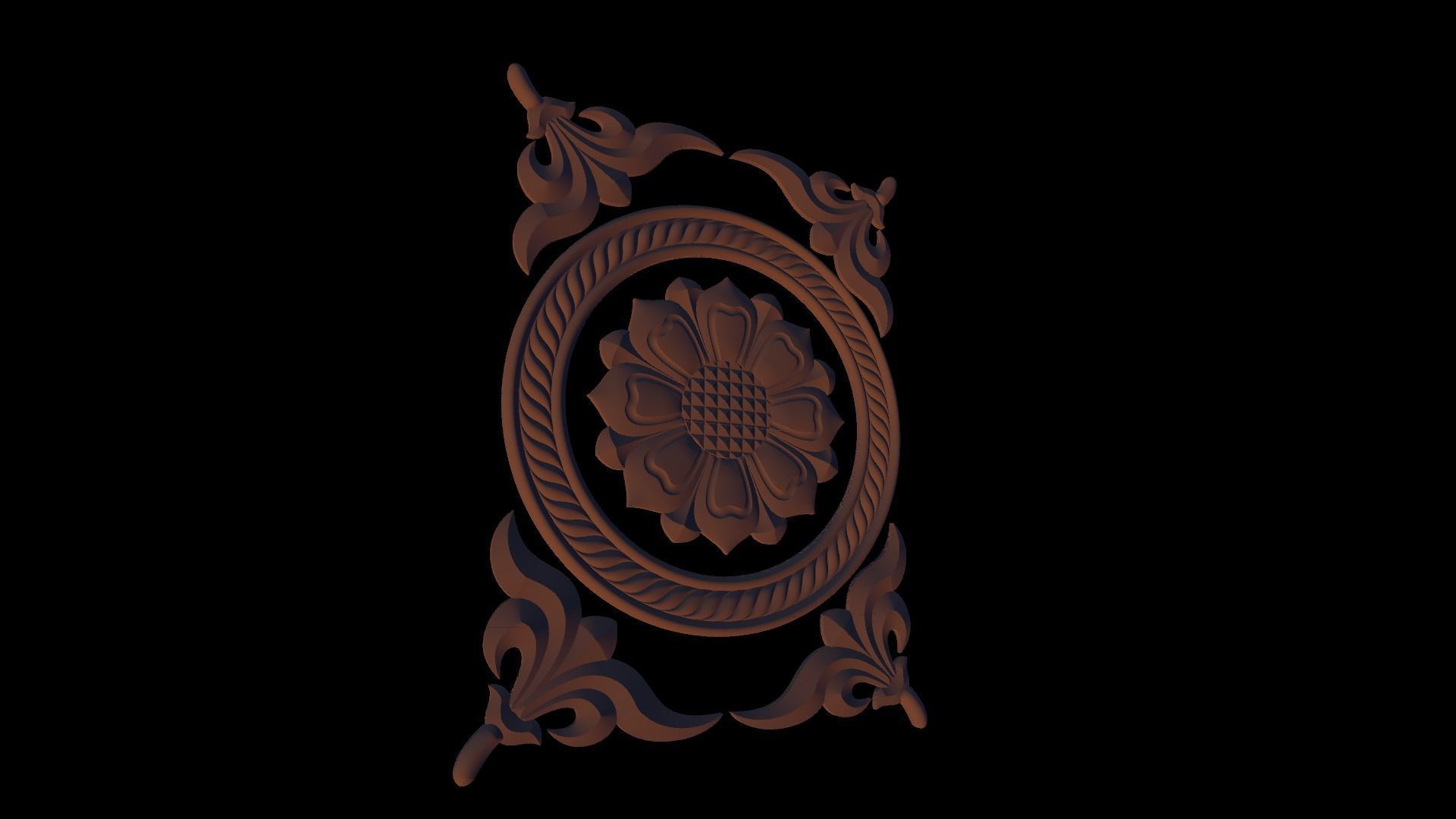 Furniture Appliques 5 3D model_2