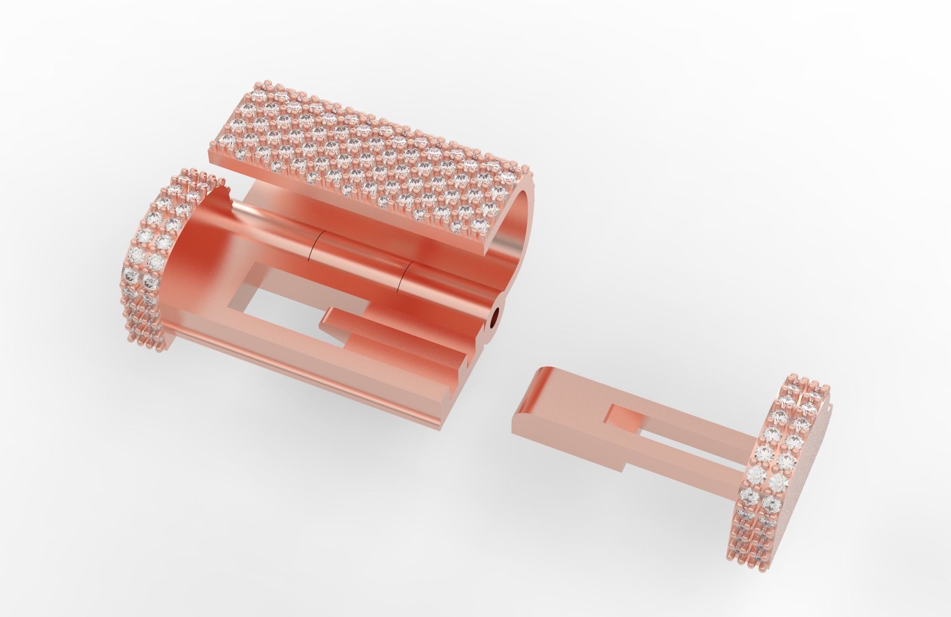 Lock Small Size 3D print model_4