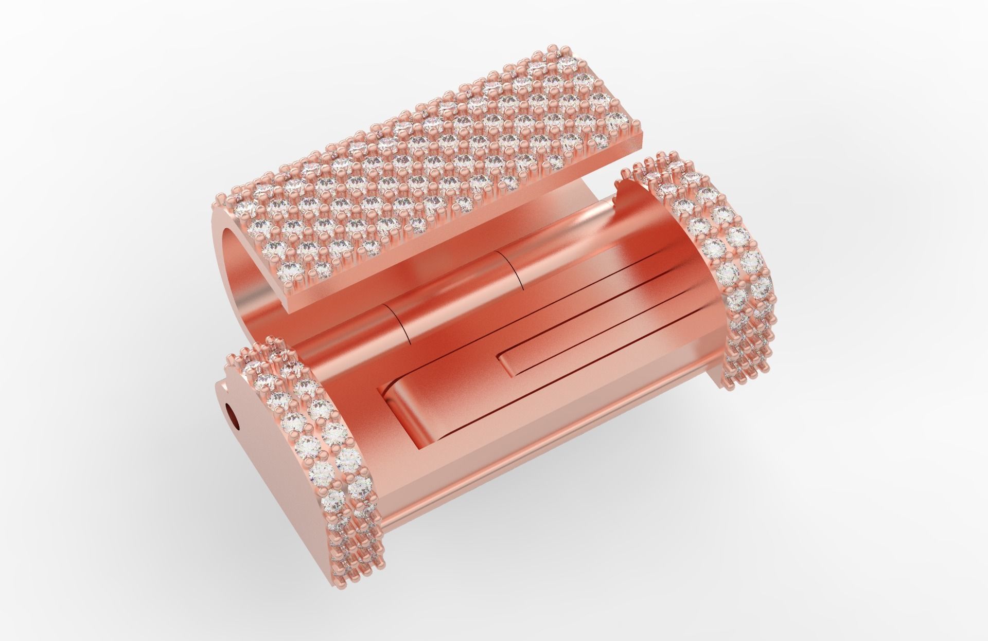 Lock Small Size 3D print model_1