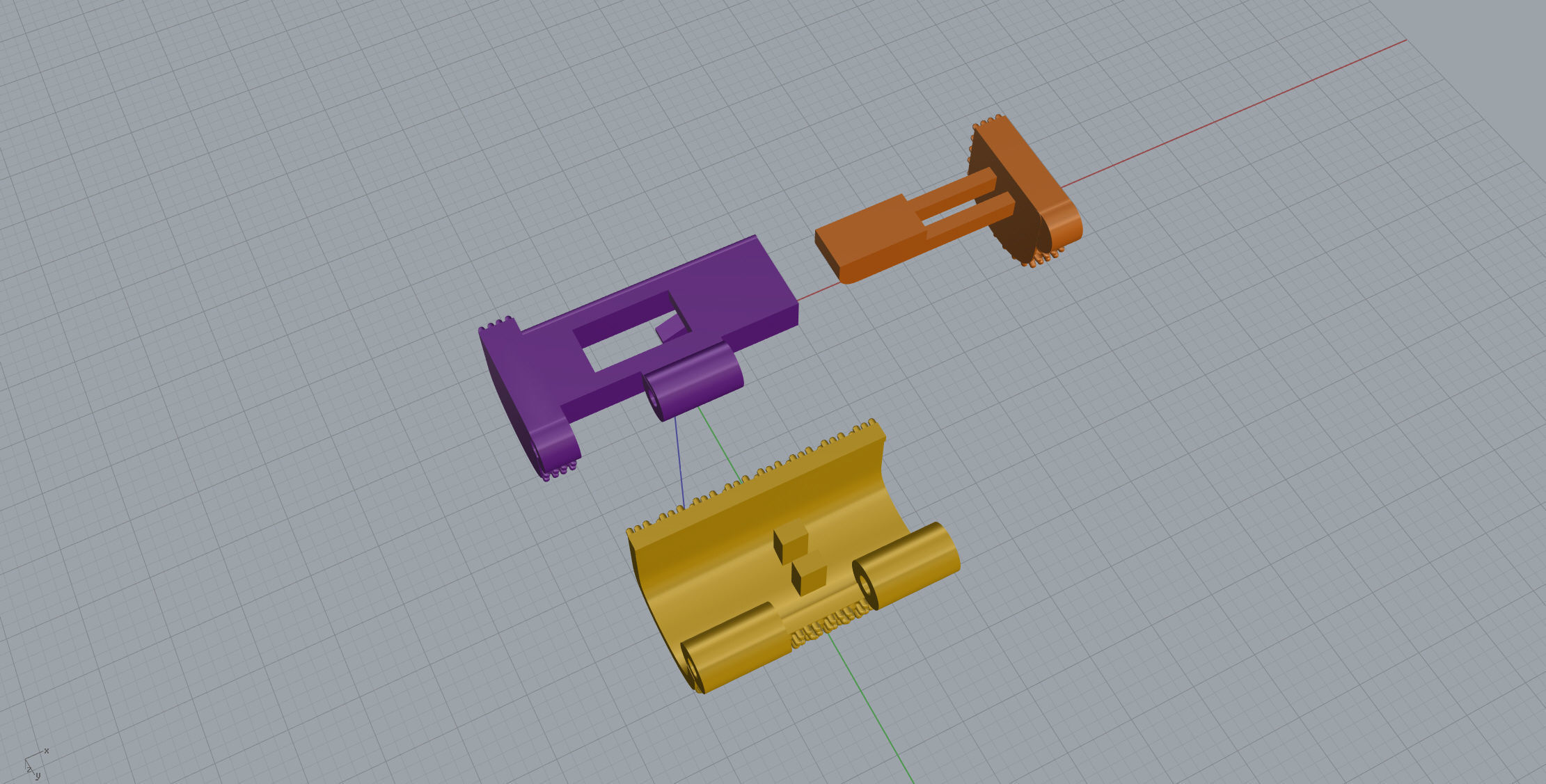 Lock Small Size 3D print model_11