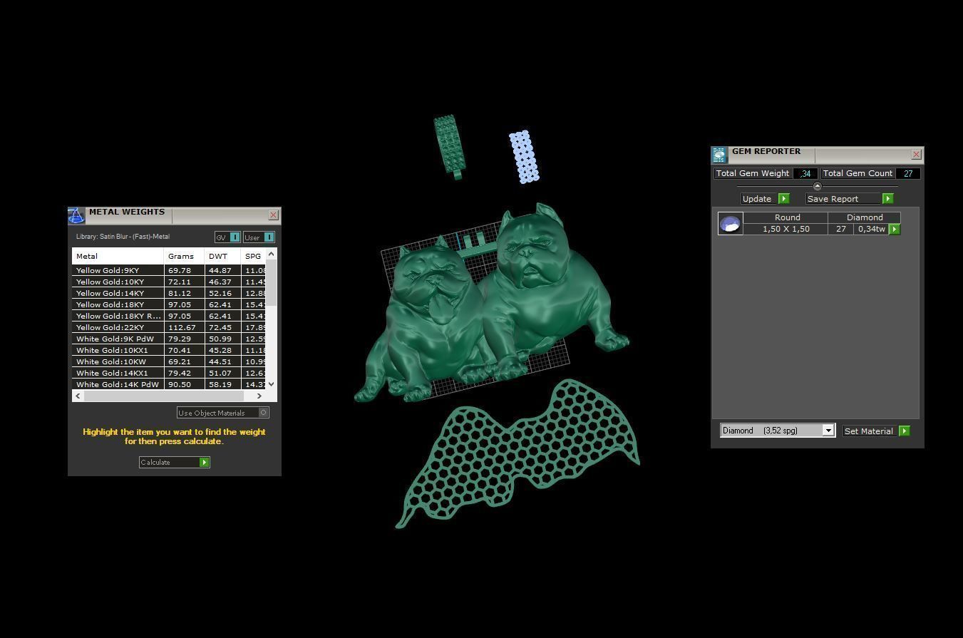 Bully Pendant 3D print model_12