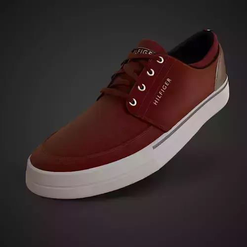 Tommy Shoes  Low-poly 3D model