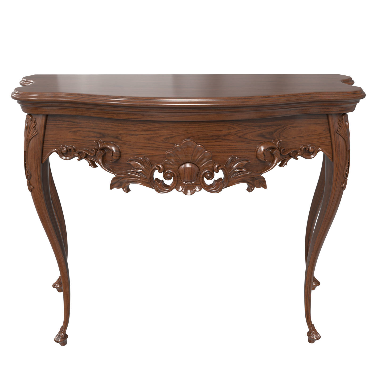 Console classic 3D model_5