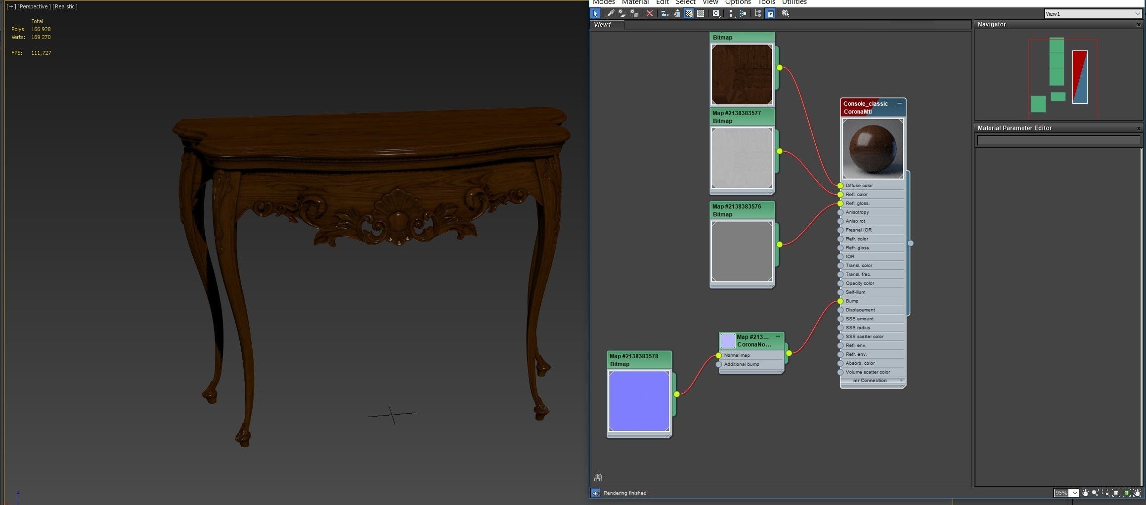 Console classic 3D model_14