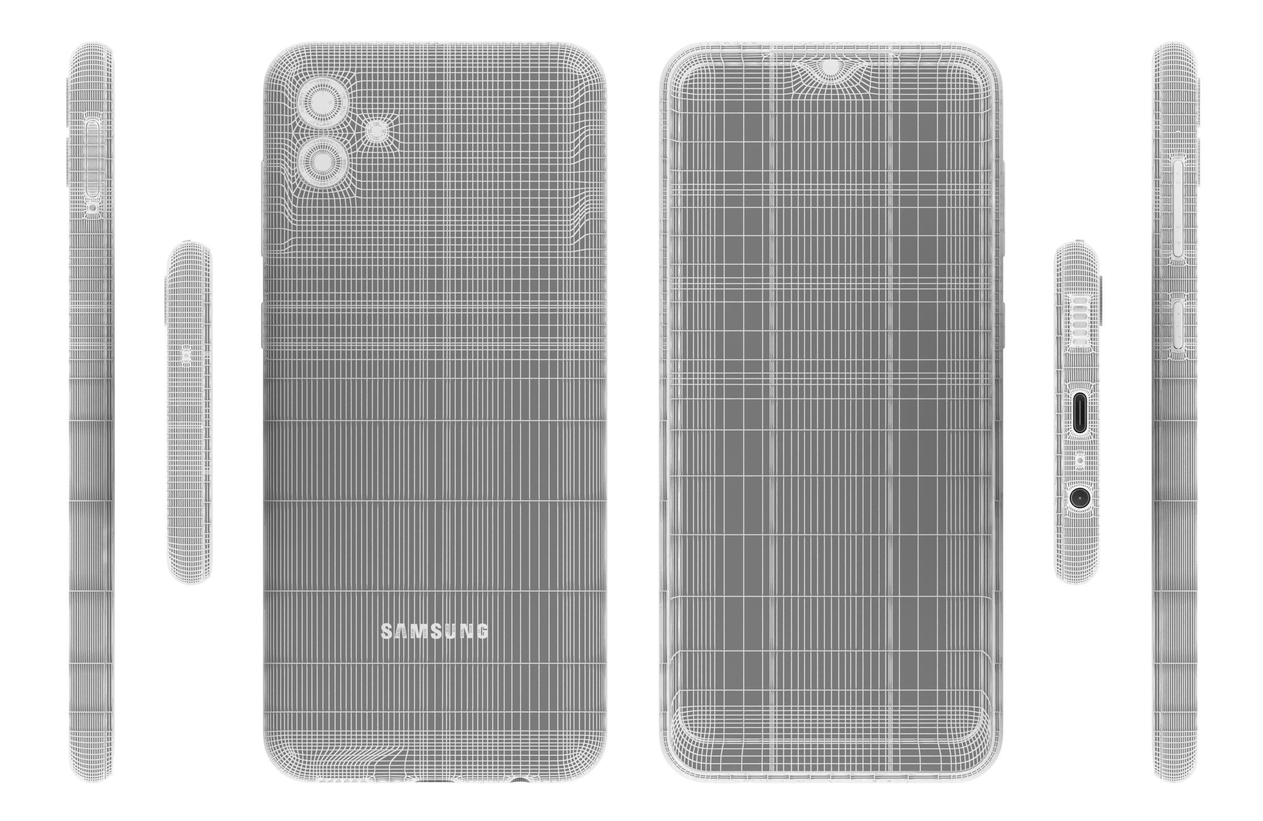 Samsung Galaxy A04 Green 3D model_16