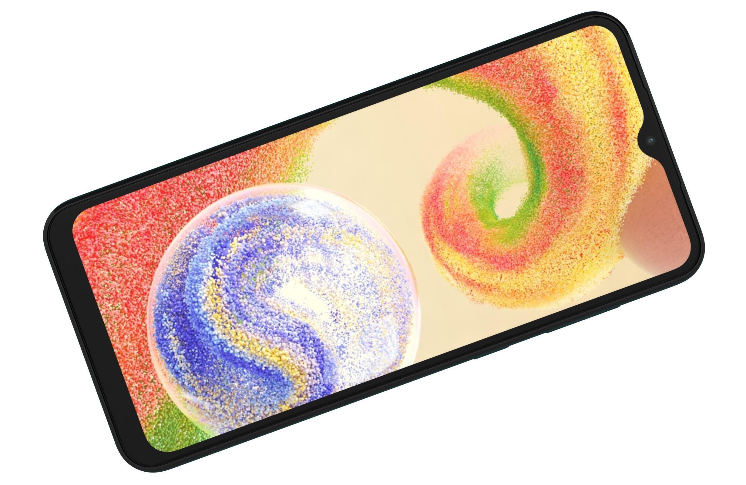 Samsung Galaxy A04 Green 3D model_10