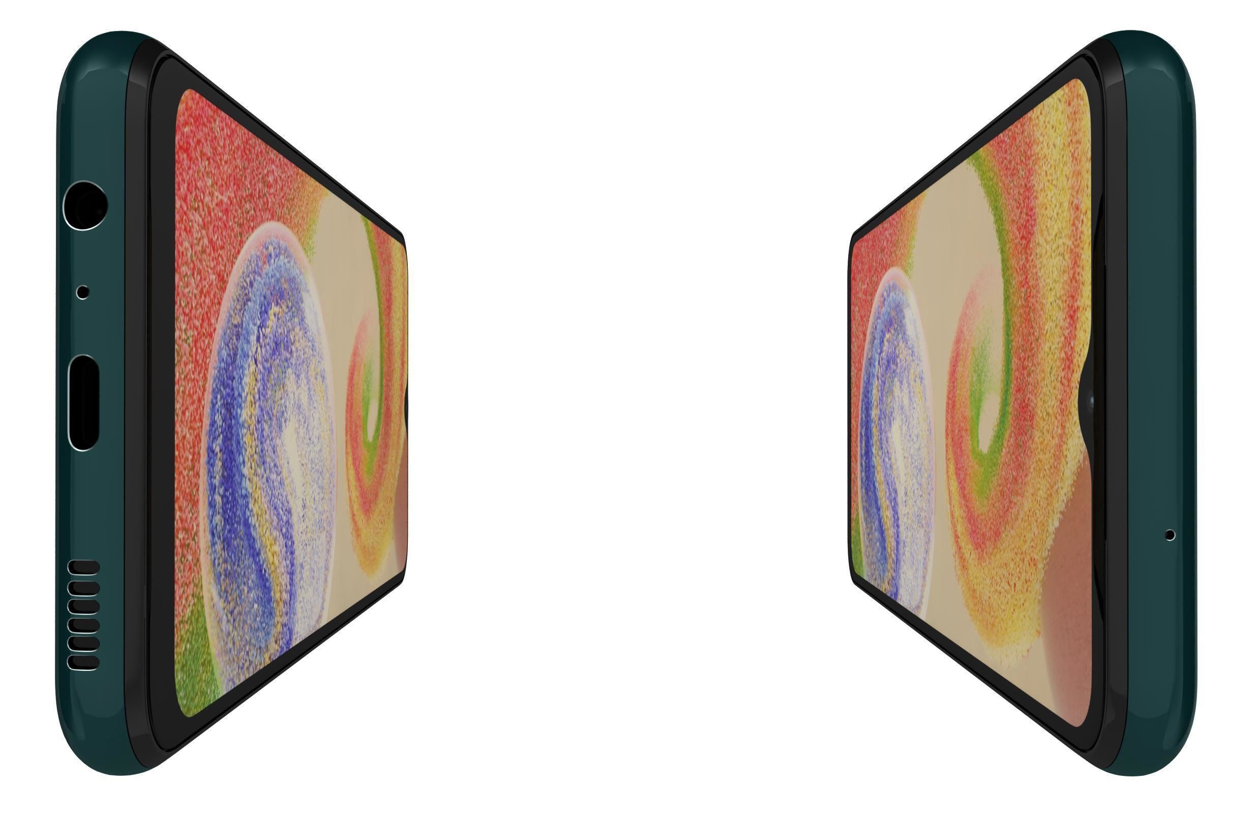 Samsung Galaxy A04 Green 3D model_9