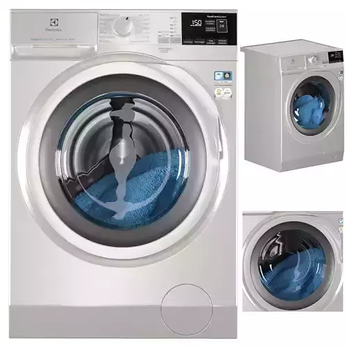 Electrolux EW7WR447W Low-poly 3D model