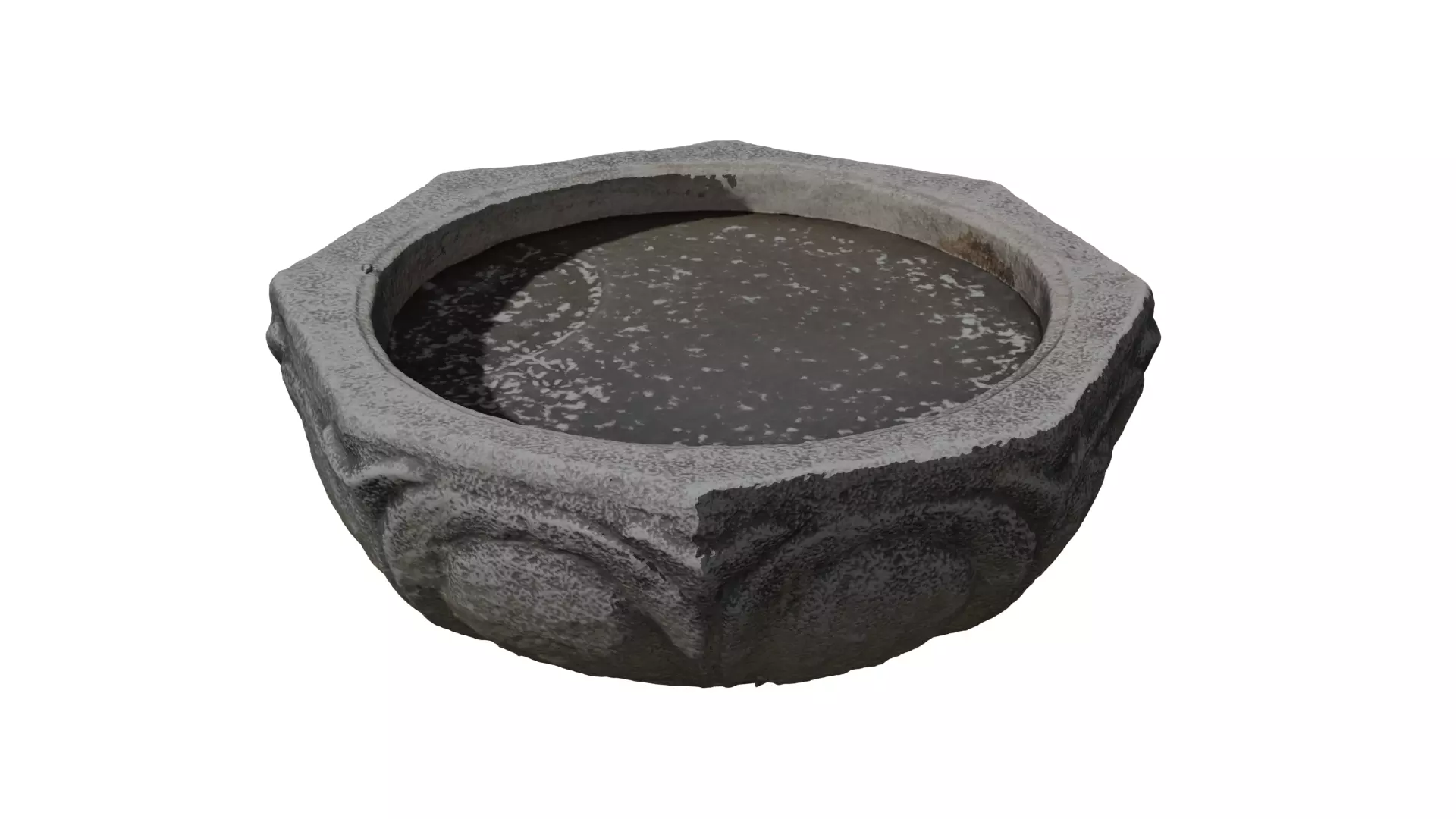 Pot of Heungdeoksa Temple Site 3D model_0