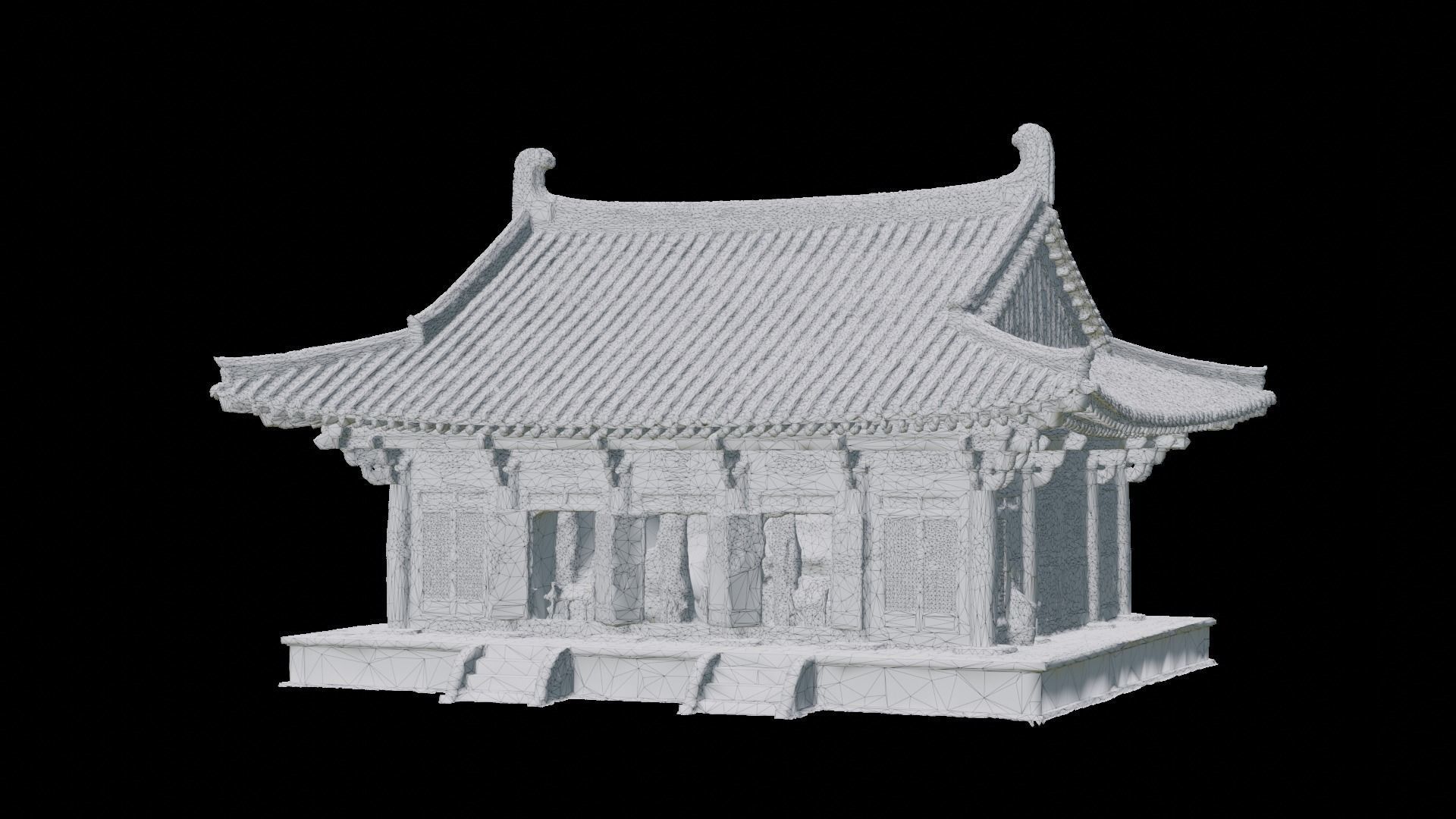 Heungdeoksa Temple Site 3D model_5