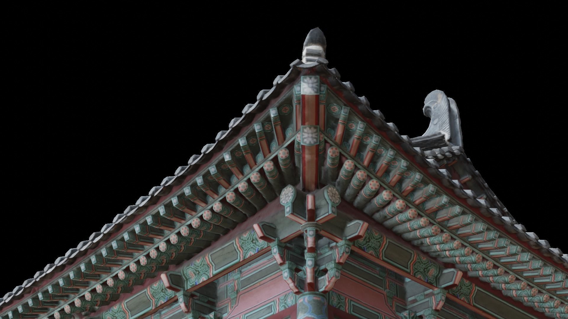 Heungdeoksa Temple Site 3D model_4