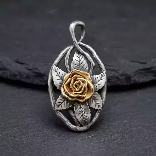 Rose Pendant